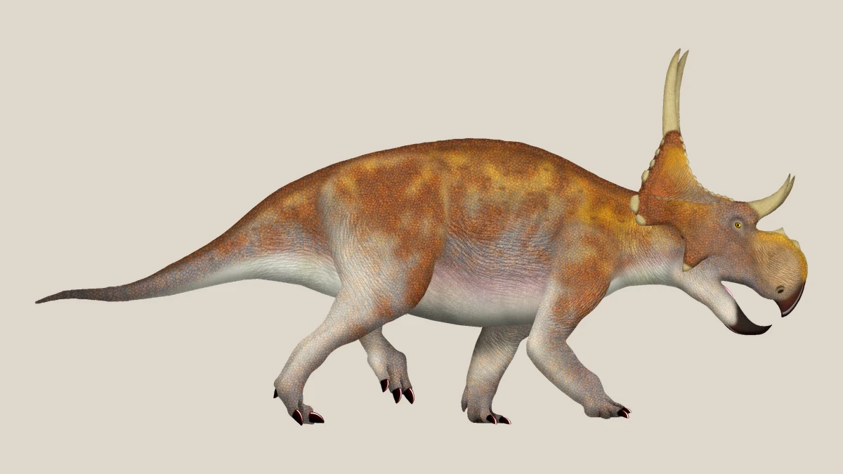Full-body side-view life reconstruction of Diabloceratops eatoni