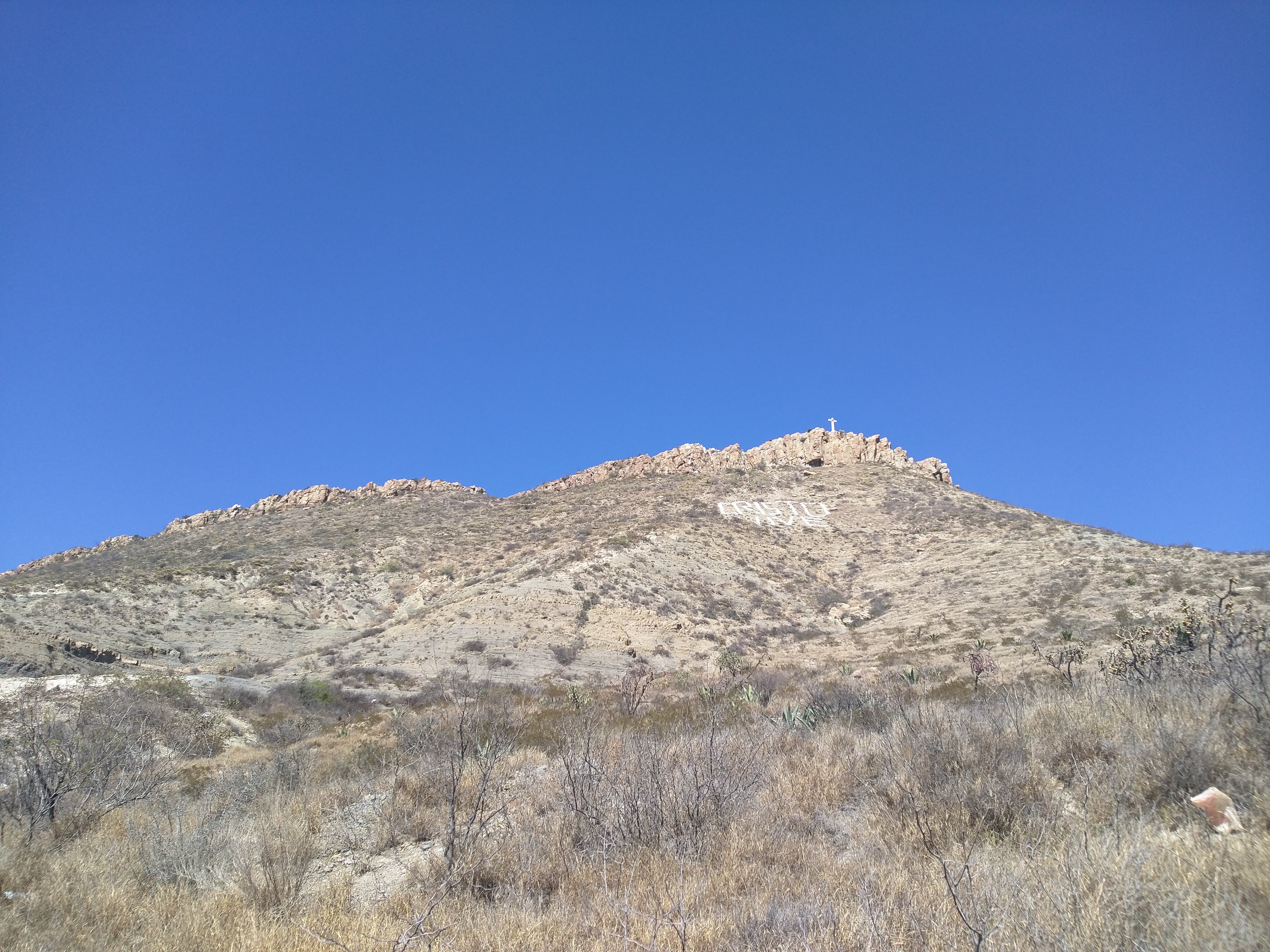 Modern view of Cerro del Pueblo near Saltillo, Coahuila